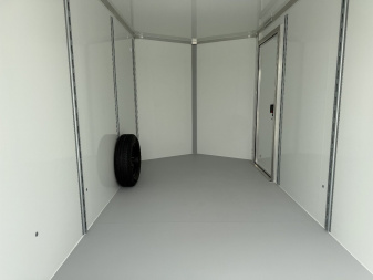 New 2025 Cell-Tech Trailers 7'x16' Cargo Barn Doors 7K Cargo Trailer