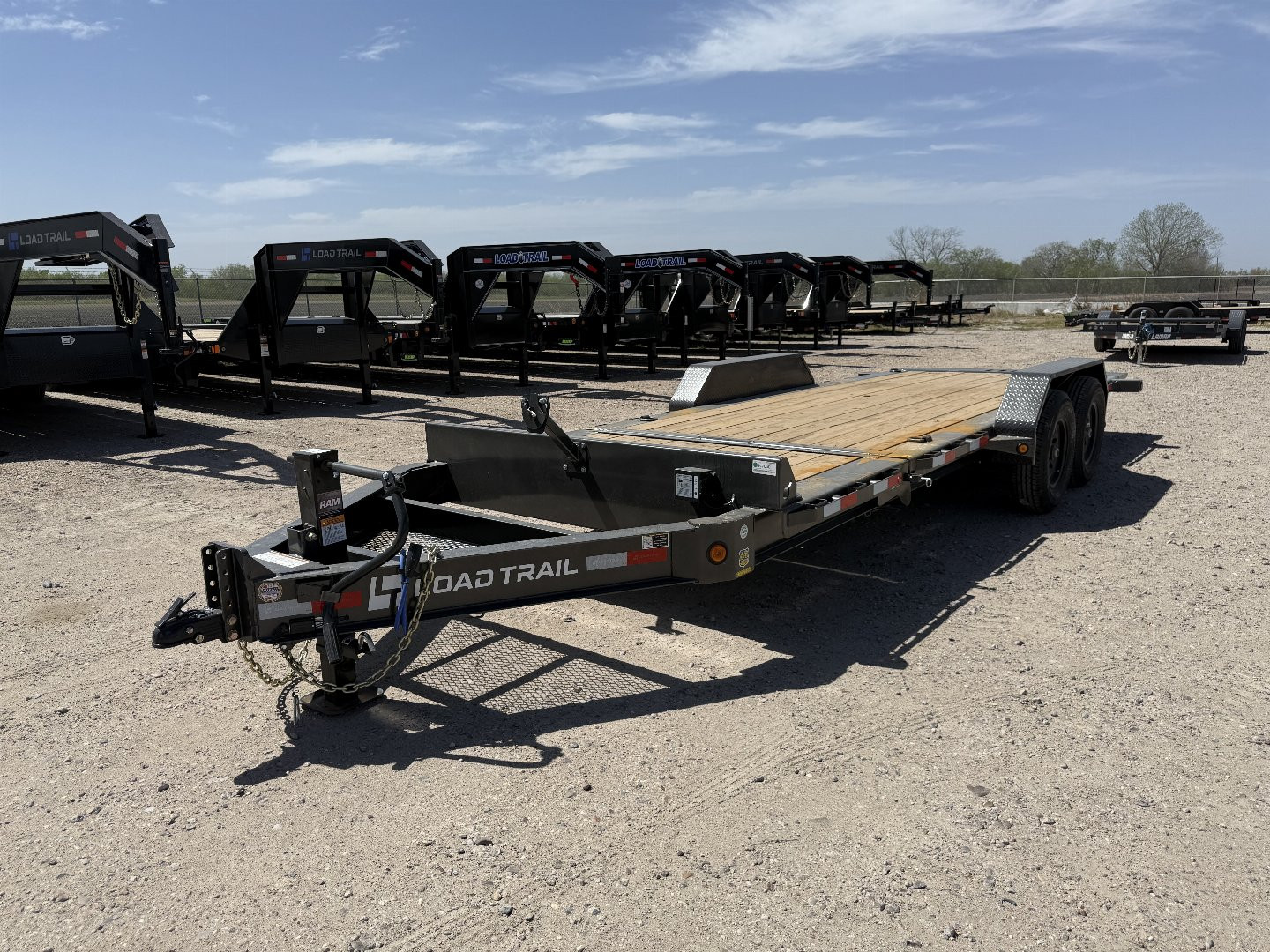 New 2025 Load Trail 83''X20' LOWBOY GRAVITY TILT 14K Tilt Trailer