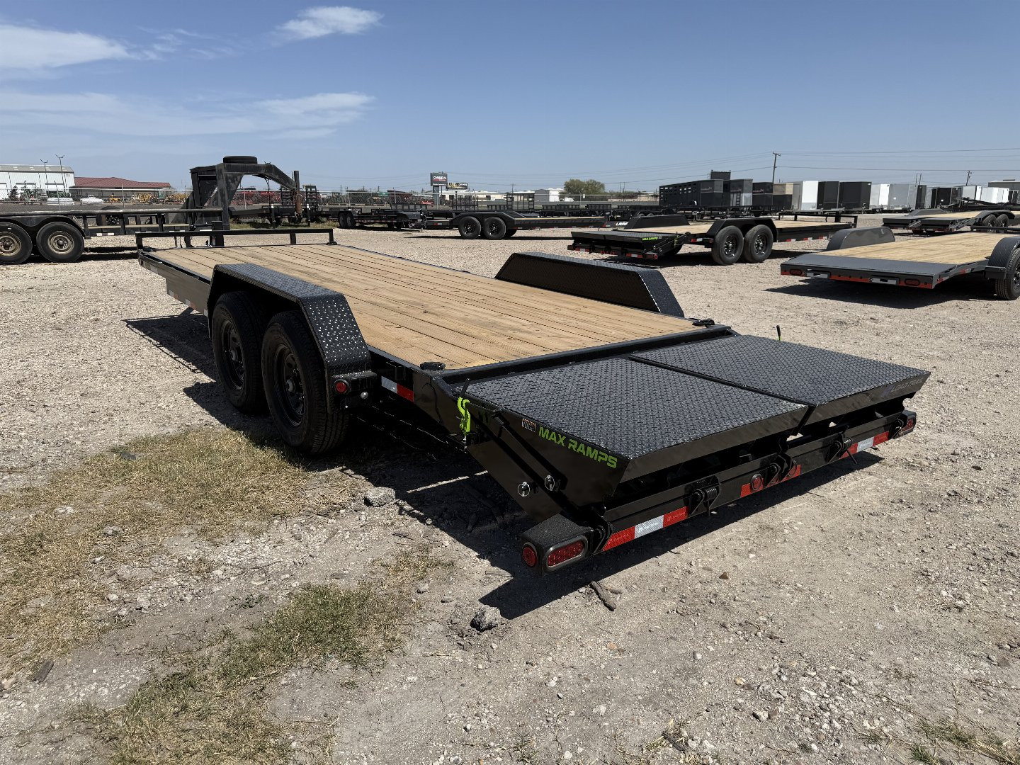 New 2025 Load Trail 83''X22' LOWBOY MAX RAMPS 14K