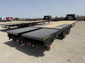 New 2025 Load Trail 32' GOOSNECK MAX RAMPS 25.9K Flatbed Trailer