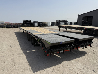 New 2025 Load Trail 32' GOOSNECK MAX RAMPS 25.9K Flatbed Trailer