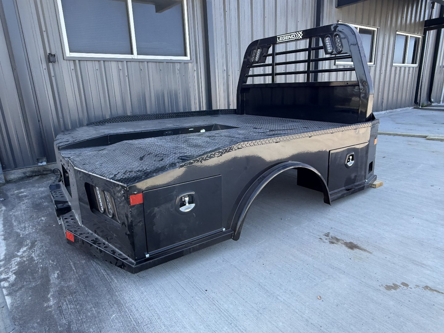 New 2025 Legend X Truck Beds Phoenix 102/97/56 Skirted Dove Tail Dually Long Bed