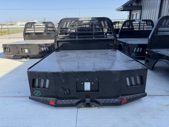 New 2025 Legend X Truck Beds VIKING SKIRTED 84/84/38 SHORT SINGLE WHEEL Flatbed