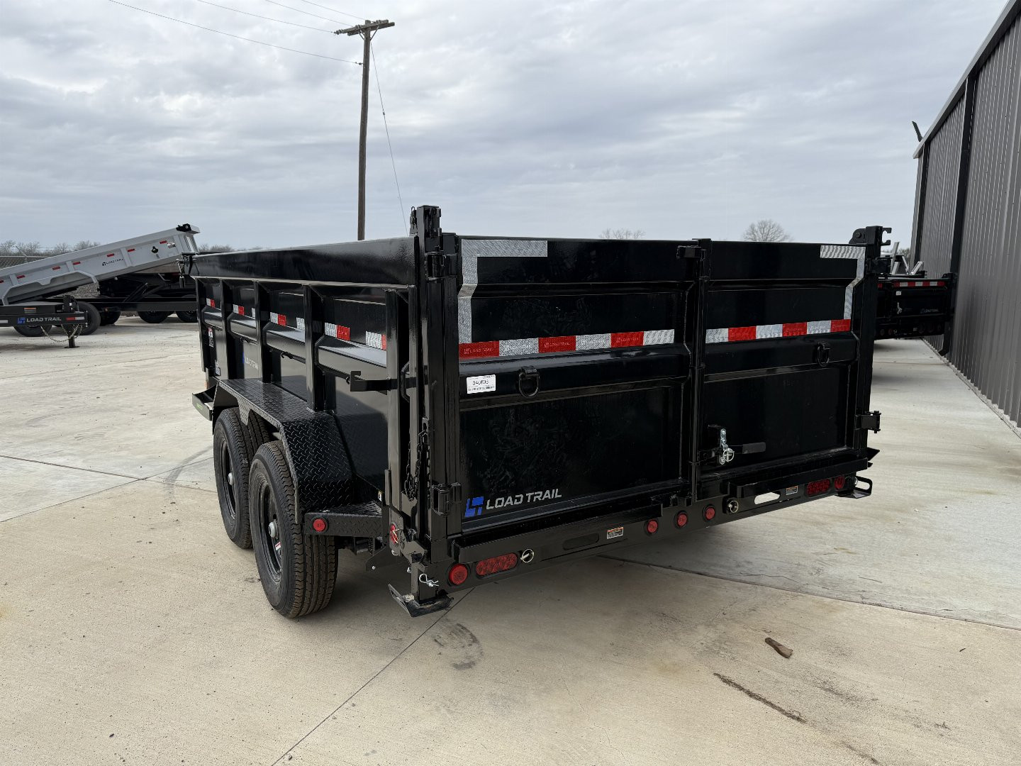 New 2025 Load Trail 83''X14' 3' SIDES 14K Dump Trailer