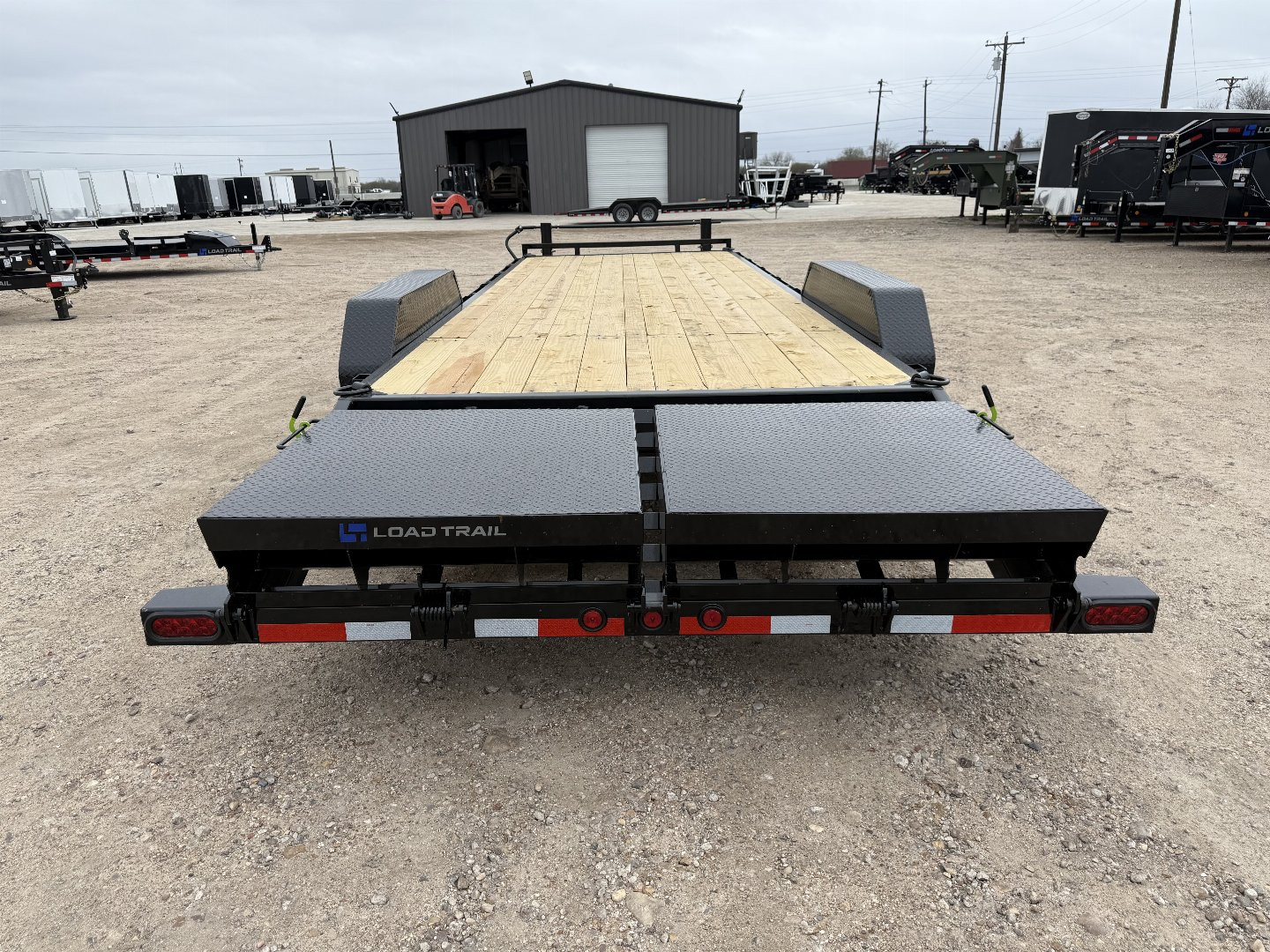 New 2025 Load Trail 83'' X 24' LOWBOY MAX RAMPS 14K Car Hauler