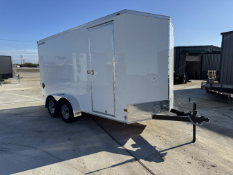 New 2025 Wells Cargo 7X14 RAMP DOOR 7K Enclosed