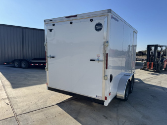 New 2025 Wells Cargo 7X14 RAMP DOOR 7K Enclosed