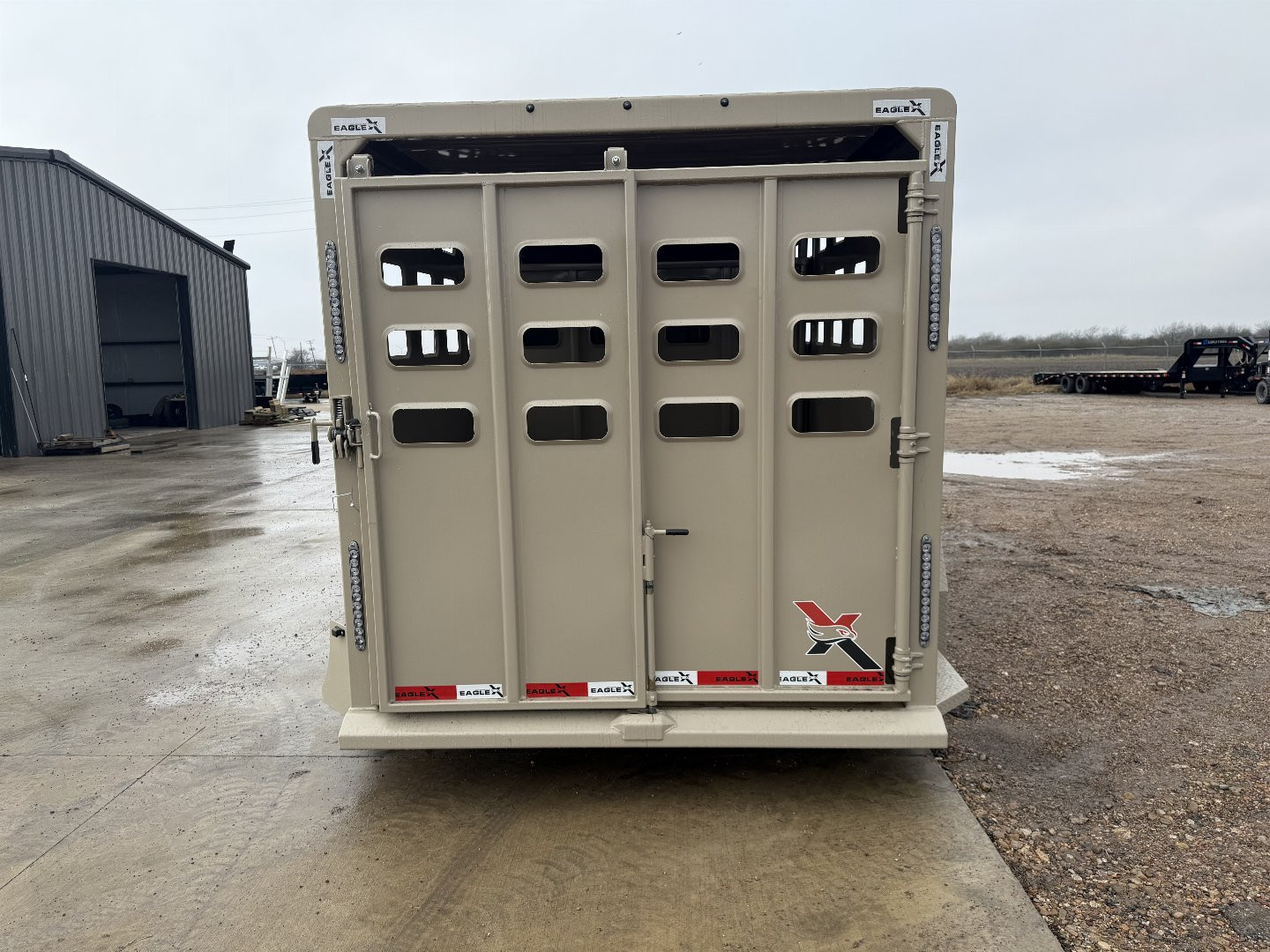 New 2025 Eagle X Trailers 6'8''x16' Live Stock Trailer