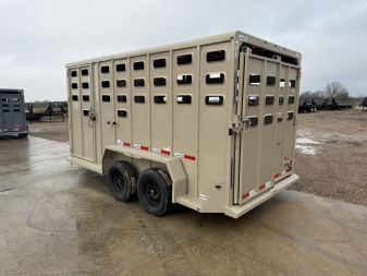 New 2025 Eagle X Trailers 6'8''x16' Live Stock Trailer