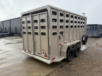 New 2025 Eagle X Trailers 6'8''x16' Live Stock Trailer