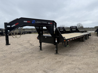 New 2025 Load Trail 32' GOOSNECK MAX RAMPS 25.9K Flatbed Trailer