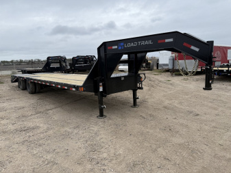 New 2025 Load Trail 32' GOOSNECK MAX RAMPS 25.9K Flatbed Trailer