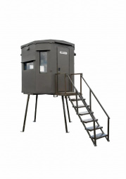 New Deer Blind Big Chingon - 7' x 7' on 5' Stand