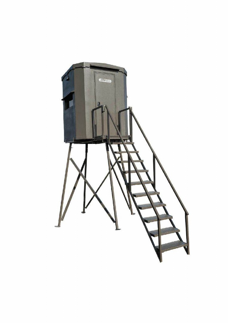 New Deer Blind Little Chingon - 5' x 5' on 10' Tower