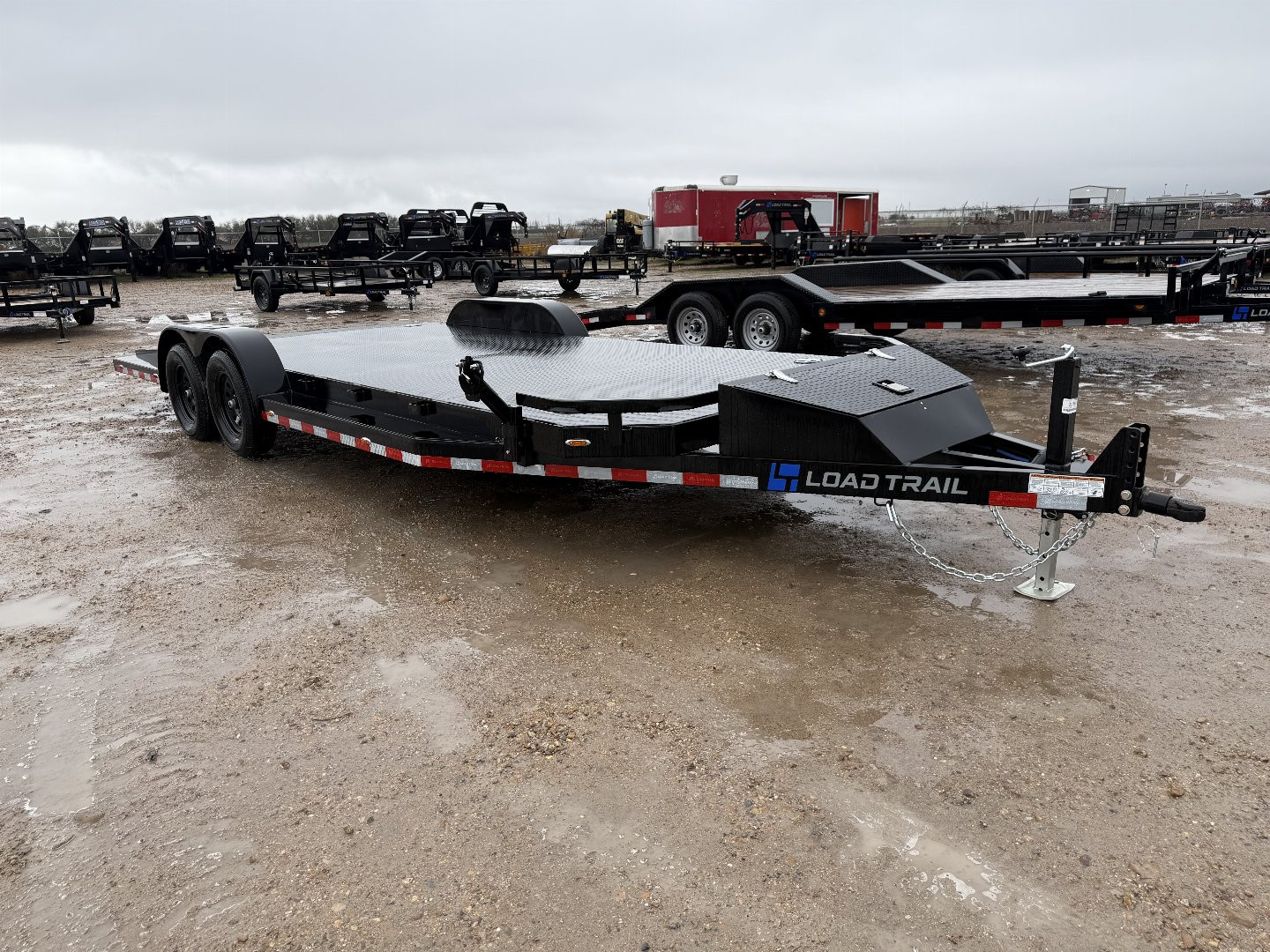 New 2025 Load Trail 83''X20' STEEL DECK Lowboy CARHAULER 7K