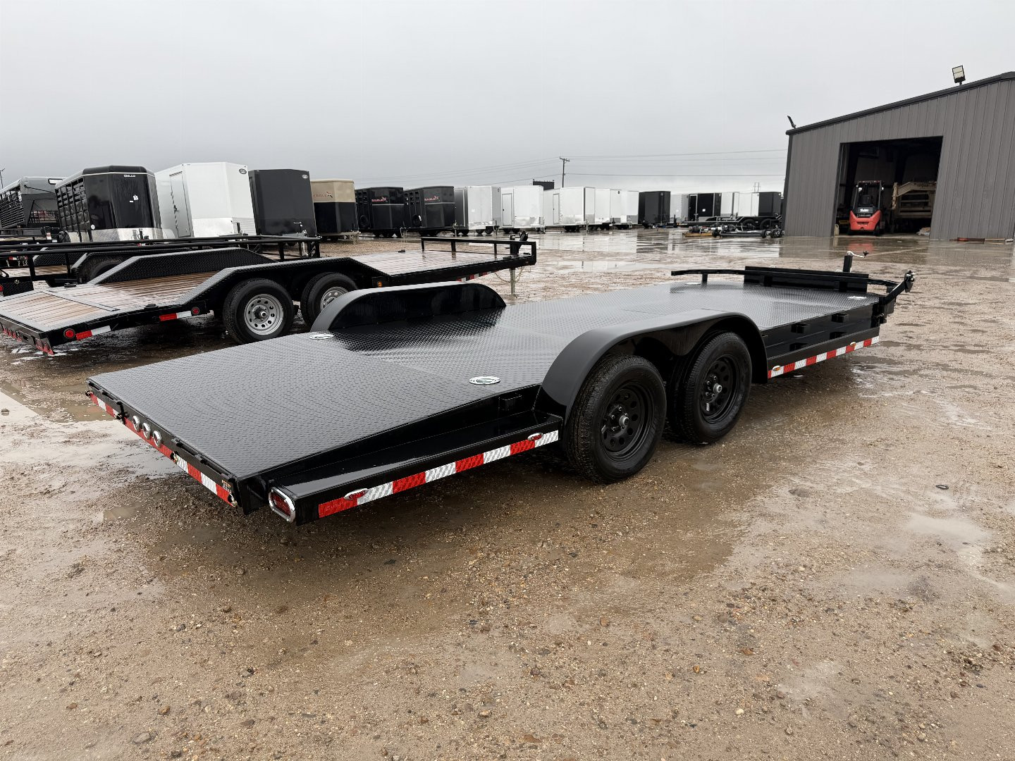 New 2025 Load Trail 83''X20' STEEL DECK Lowboy CARHAULER 7K
