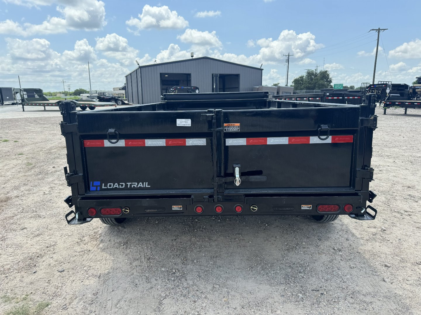 New 2024 Load Trail 83x14 Telescopic Dump Trailer 14K