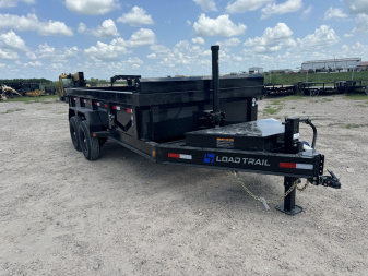 New 2024 Load Trail 83x14 Telescopic Dump Trailer 14K
