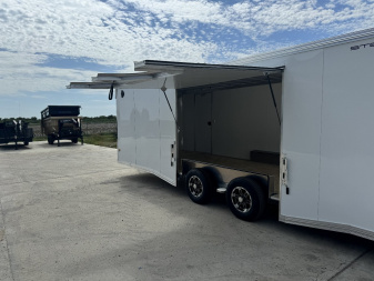 New 2025 ALCOM Stealth 24' Enclosed Carhualer 10K