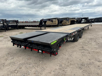 New Load Trail 40' Gooseneck Max Ramps Air Ride 25.9K