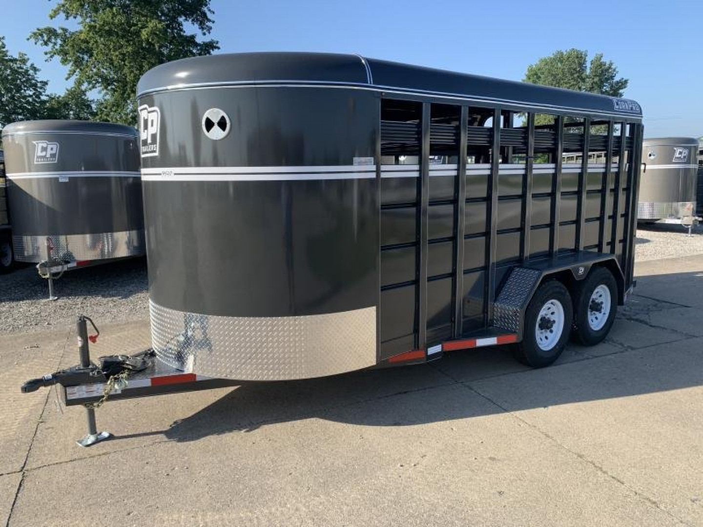 New 2025 CORNPRO SB 16 7H Stock / Stock Combo Trailer