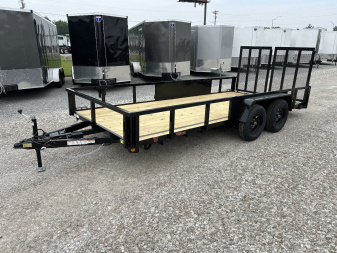 New 2026 Quality Steel and Aluminum 82 x16' Utility Trailer