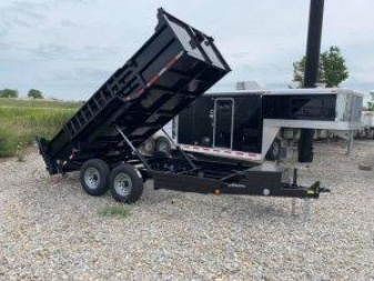 New 2026 QUALITY STEEL AND ALUMINUM 7'x14' Low Profile Dump Trailer