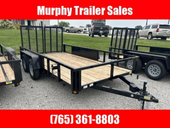 New 2026 Quality Steel and Aluminum 82 x14' Steel Utility Trailer