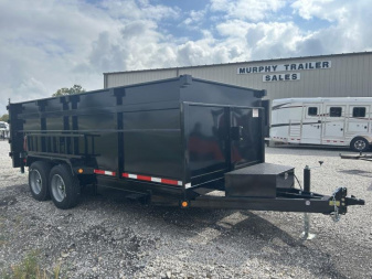 New 2026 QUALITY STEEL AND ALUMINUM 7x16 High Side Dump Trailer