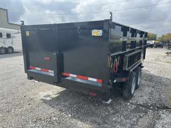 New 2026 QUALITY STEEL AND ALUMINUM 7x16 High Side Dump Trailer