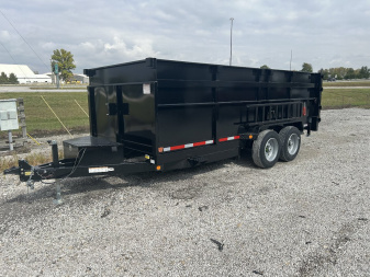 New 2026 QUALITY STEEL AND ALUMINUM 7x16 High Side Dump Trailer