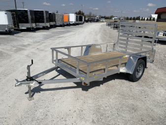 New 2026 Quality Steel and Aluminum 5x10 aluminum Utility Trailer