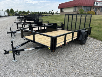 New 2026 82 x12' Steel UTILITY TRAILER
