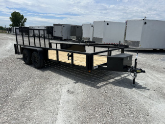 New 2026 Quality Steel and Aluminum 82 x16' Utility Trailer