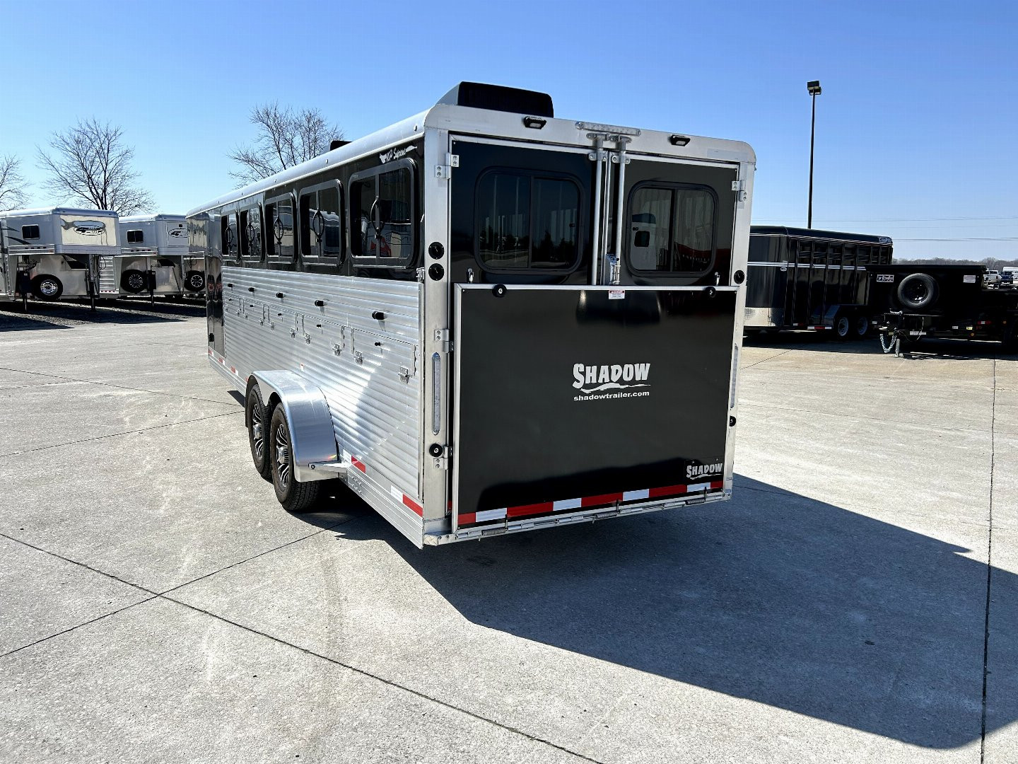 New 2025 Shadow 10 Pen Supreme Show Stock Trailer