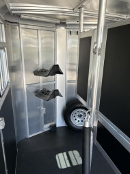 New 2025 Shadow Trailers 2 Horse Straight Load Horse Trailer