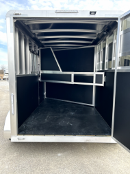 New 2025 Shadow Trailers 2 Horse Slant Load Bumper Pull Horse Trailer