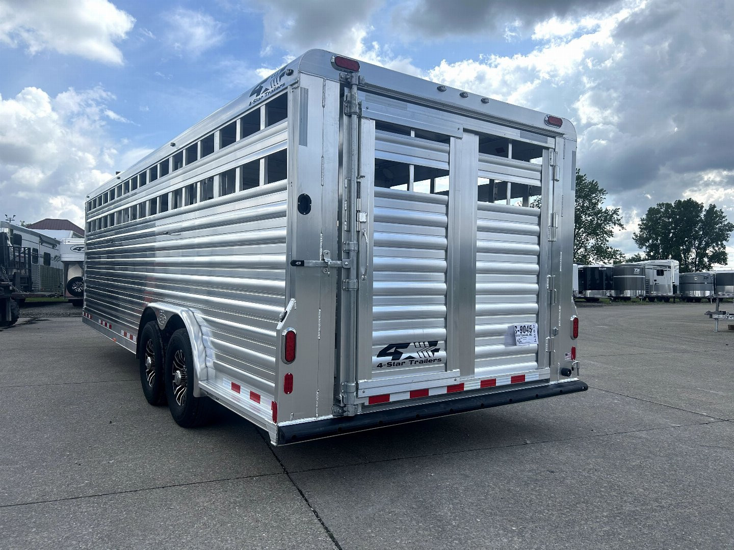 New 2026 4-Star Trailers 8x24 Stock Trailer