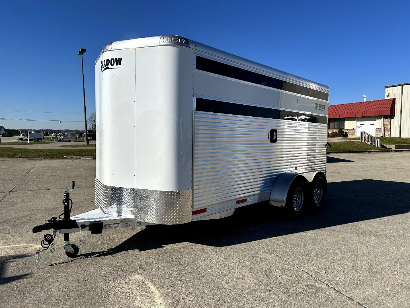 New 2025 Shadow Trailers Stockman 16' Bumper Pull Stock / Stock Combo Trailer