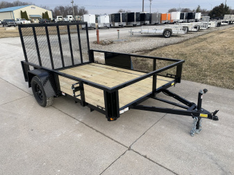 New 2025 QUALITY STEEL AND ALUMINUM 82"x10' Steel Utility Trailer