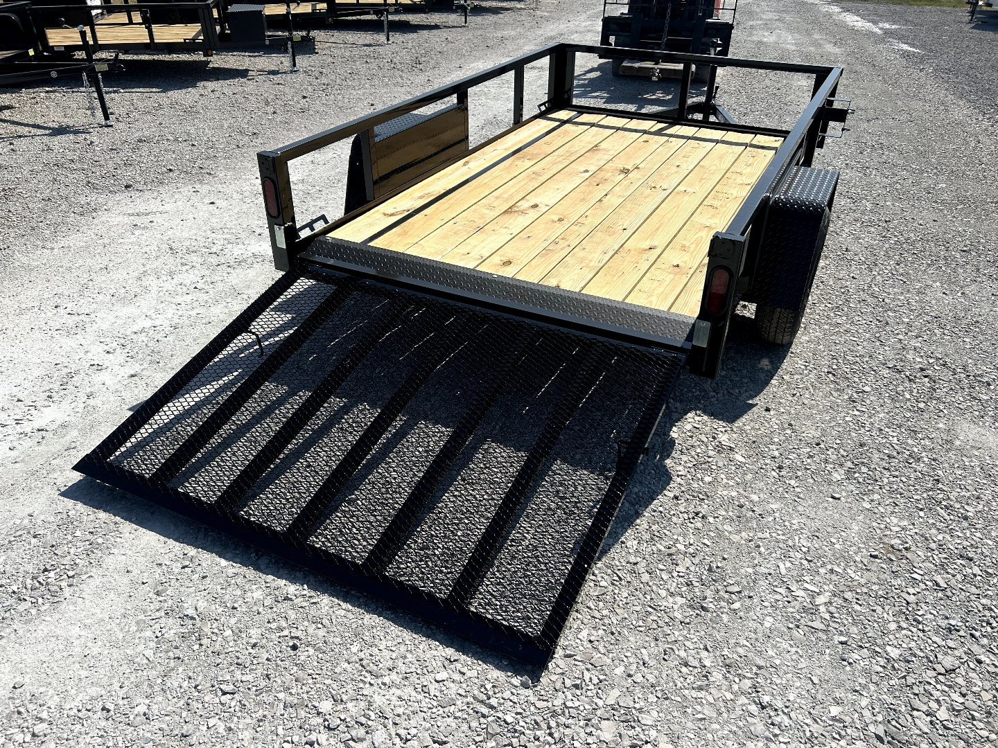 New 2025 QUALITY STEEL AND ALUMINUM 74"x10' Steel Utility Trailer