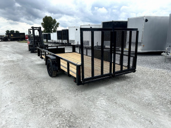 New 2025 Quality Steel and Aluminum 82"x14' Steel Utility Trailer