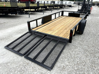 New 2025 Quality Steel and Aluminum 82"x14' Steel Utility Trailer