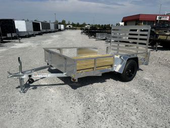 New 2026 QUALITY STEEL AND ALUMINUM 74 x10' Aluminum Utility Trailer