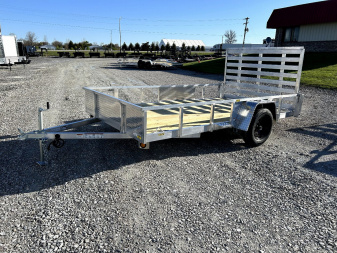New 2026 QUALITY STEEL AND ALUMINUM 82 x12' Aluminum Utility Trailer