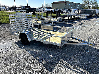New 2026 QUALITY STEEL AND ALUMINUM 82"x12' Aluminum Utility Trailer