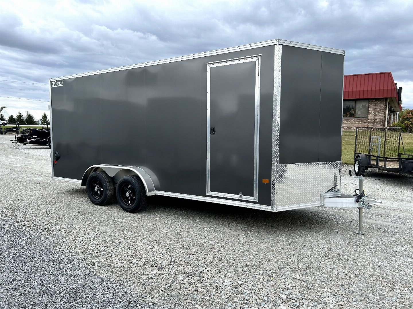 New 2025 Xpress Trailer 7'4"x18' Aluminum Cargo / Enclosed Trailer