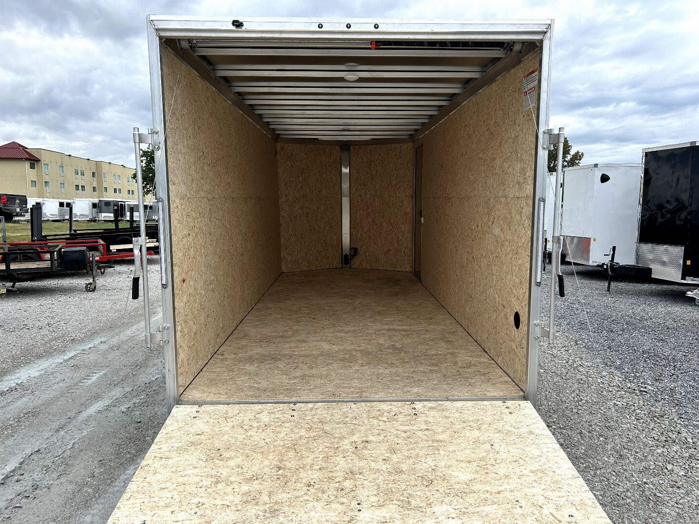 New 2025 Xpress Trailer 7'4"x18' Aluminum Cargo / Enclosed Trailer