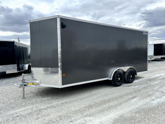 New 2025 Xpress Trailer 7'4"x18' Aluminum Cargo / Enclosed Trailer