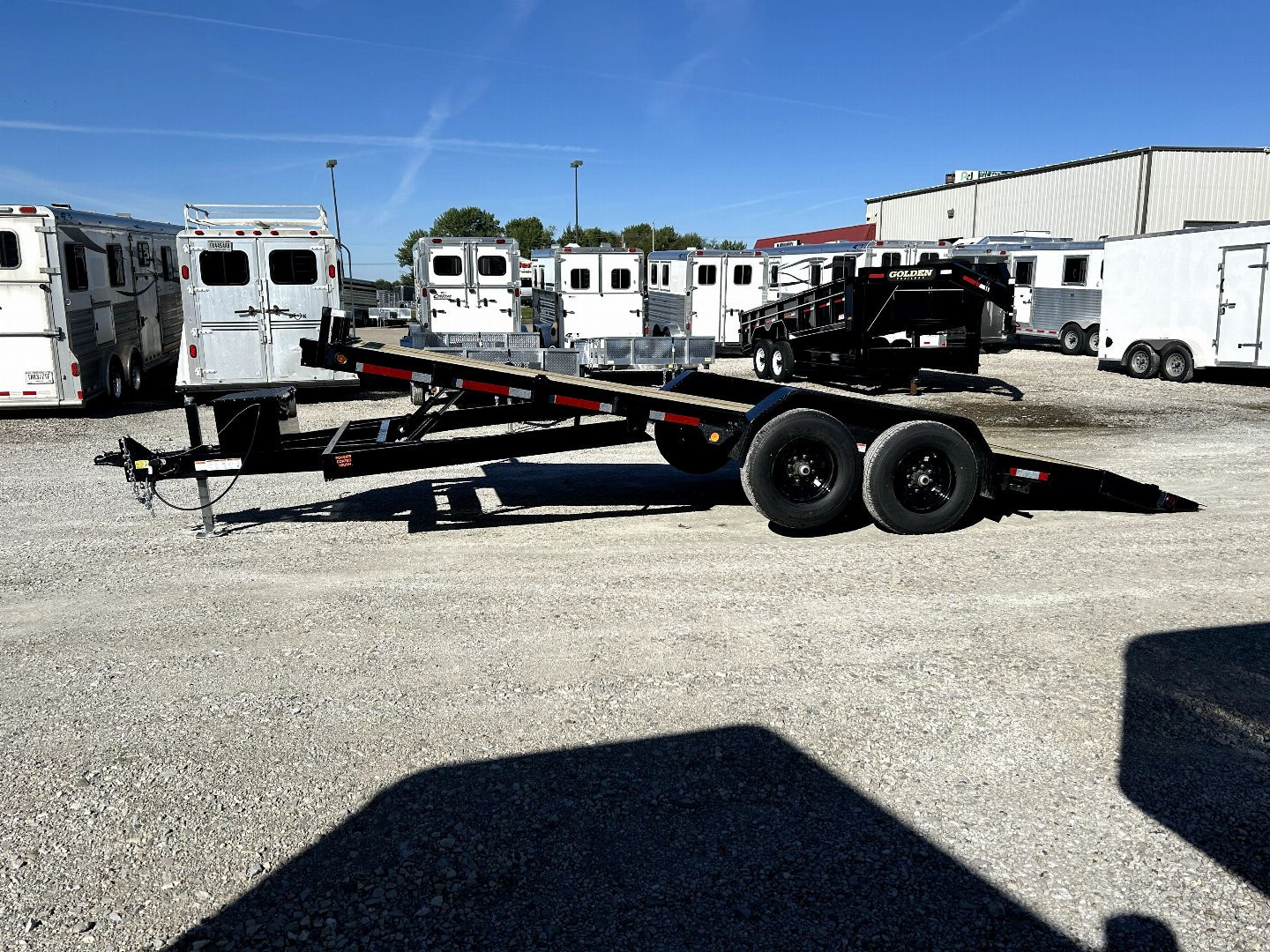 New 2026 Quality Steel and Aluminum 83"x20' Tilt Equipment Trailer